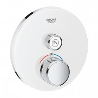 miscelatore termostatico Grohe Grohtherm SmartControl per doccia a 1 via, bianco cromo - 29150LS0