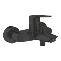 Grohe QuickFix Start miscelatore monocomando per vasca-doccia, installazione a parete, nero opaco - 322782432
