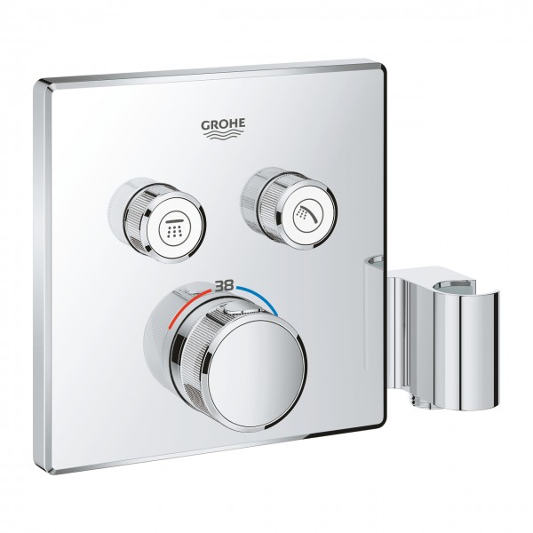 miscelatore termostatico Grohe Grohtherm SmartControl per 2 utenze con presa acqua integrata - 29125000