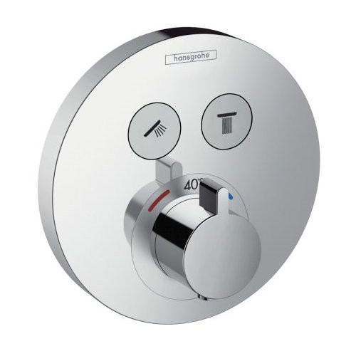miscelatore termostatico Hansgrohe ShowerSelect S per 2 utenze - 15743000