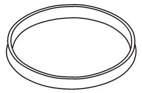 anello per bacinella portasapone Hansgrohe Axor - 97591000