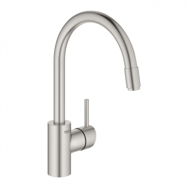 Grohe Concetto miscelatore cucina colore supersteel opaco 32663DC3