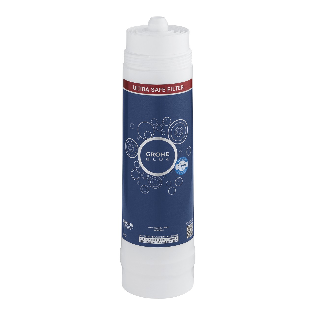 Grohe Blue Ultrasafe filtro a 2 fasi per sistemi Grohe Blue Home, Professional e Pure - 40575001