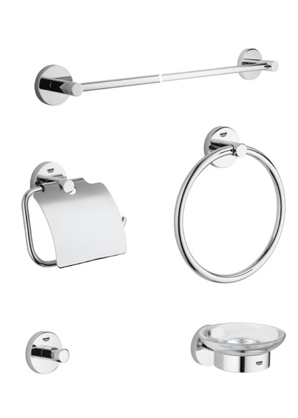 Grohe Essentials set accessori bagno - 40344000